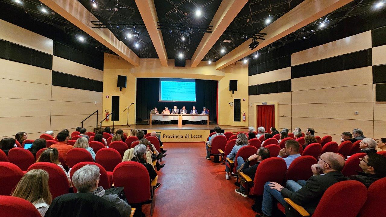 Grande partecipazione all'incontro organizzato dalla Provincia di Lecco.