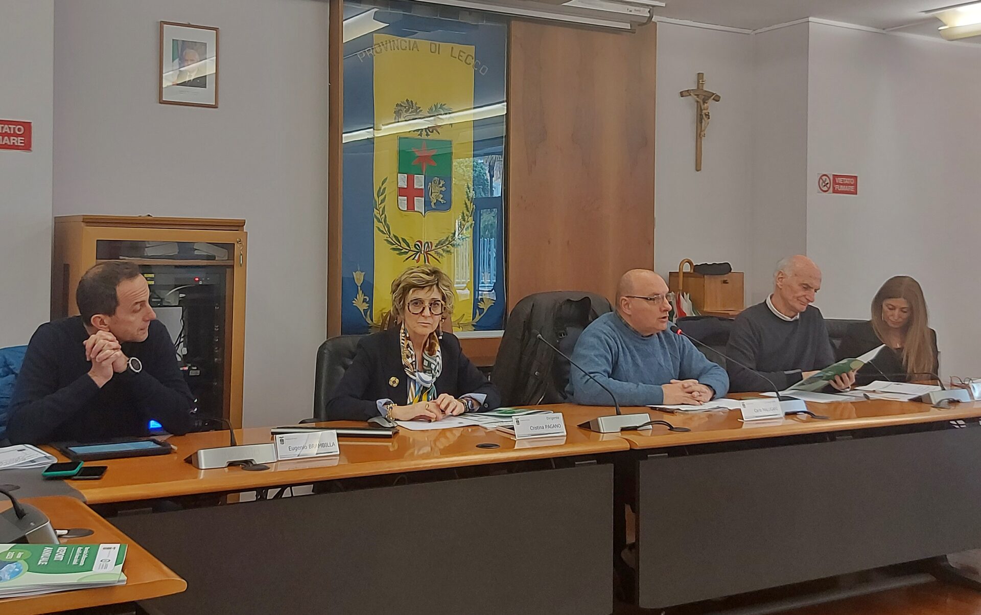 La Provincia di Lecco ha presentato i dati e i progetti realizzati.
